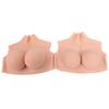 HUWAHUWA Nippleless Silicone Silicone For Large Breasts Without G Cups 3 Colors To Choose from [Supicos] Bust, Filled, Cosplayers, Areola, C, D, E, &