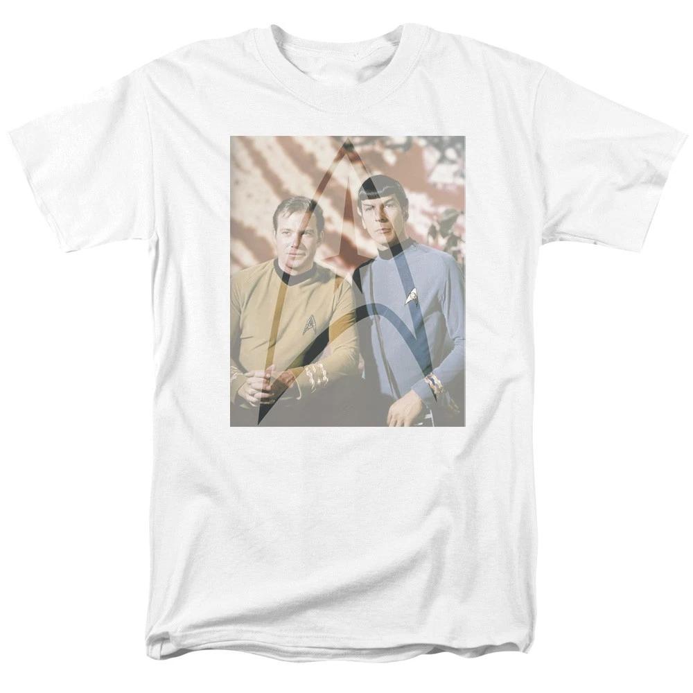 Star Trek Captain Kirk And Spock Classic Duo Licensed Children s T-shirt 100
