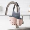 Silicone Hanging Drain Basket Soap Sponge Shelf Kitchen Holder Sink Draining Basket  Kitchen