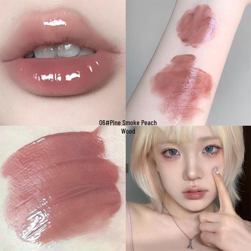 

Daimenbear Taro Purple Water Light Lip Glaze - Long-lasting, Non-transfer Lip Gloss for Women