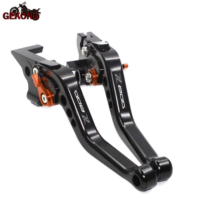 Fit For Z800/Z800 E Version 2013-2016 3D Short Clutch Lever Brake Lever Adjustable Handle Levers Motor Accessories Parts