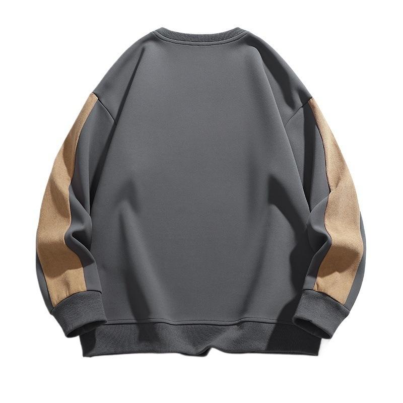 New Year Round Sweater Men's Autumn and Winter Large-size Printed Sweater Men's Top