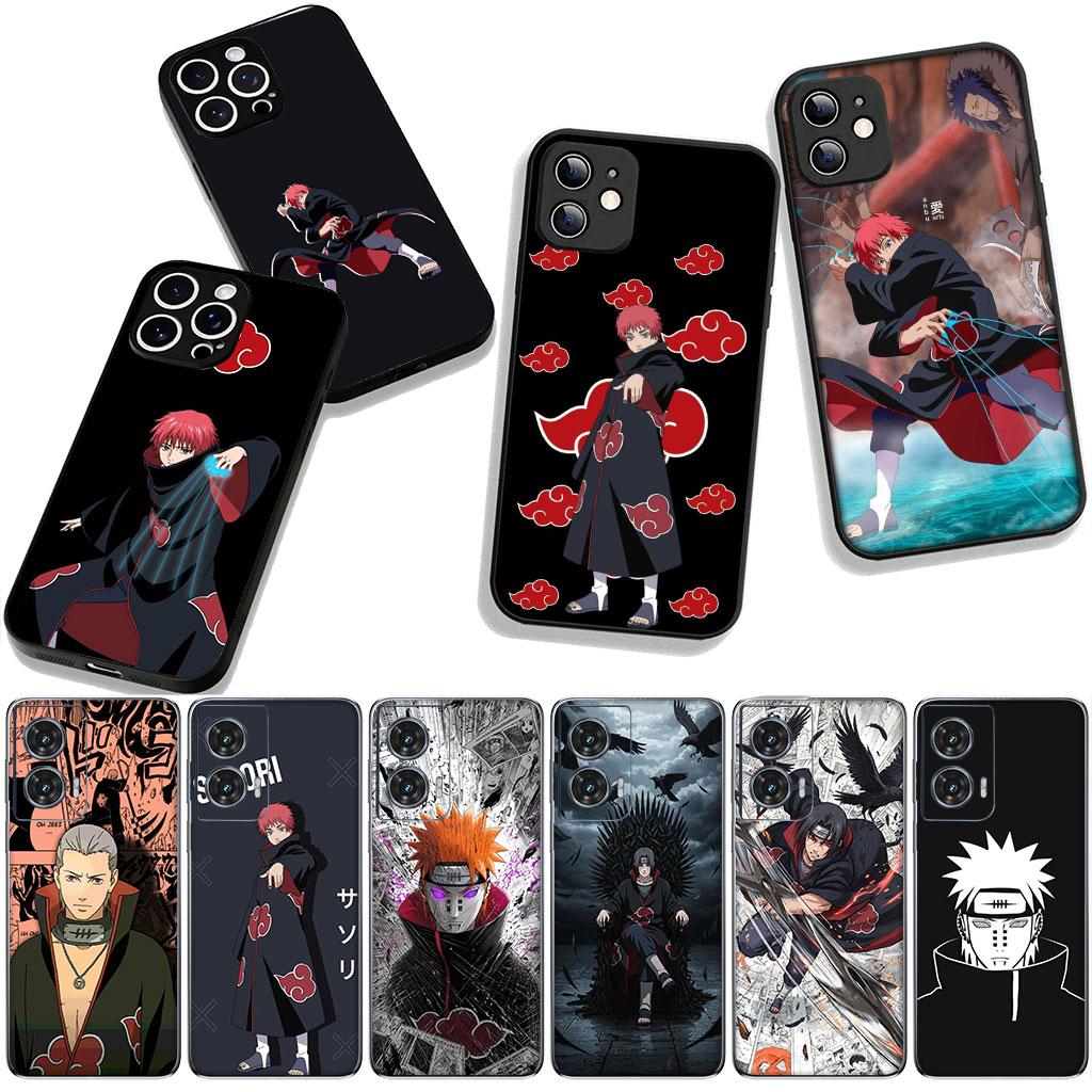 Für Motorola Moto G04 G13 G14 G22 G23 G32 G34 G35 G64 G82 G84 G53 G60 G72 E14 E15 E13 Hülle Sasori Itachi Narutos Pain Akatsuki