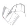 Car Interior Steering Wheel Cover Frame Trim for   Encino Kauai   2017-2020 SUV Silver
