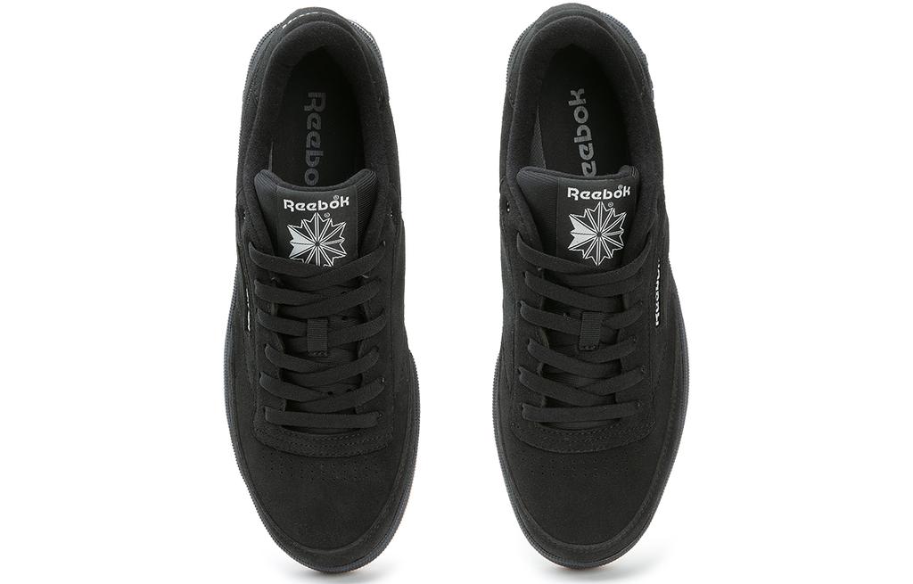 Reebok CLUB C 85 W+ Low top Skateboard Shoes Unisex Black Warrior 24FRC901U0GH0