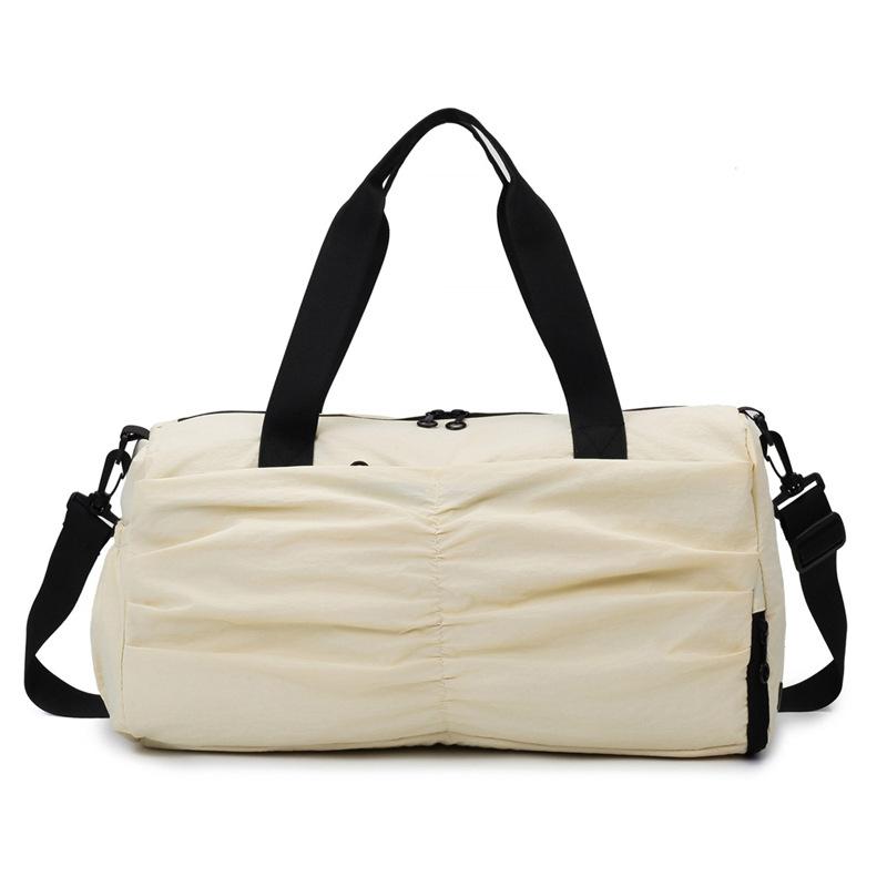 Dry and wet separation travel bag sports messenger fashion fitness bag large capacity yoga bag short trip handbag
