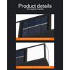 2pcs Solar Wall Lamp Ip65 Waterproof Up Down Garden Lights Outdoor Sunlight Lamp Decoration Light