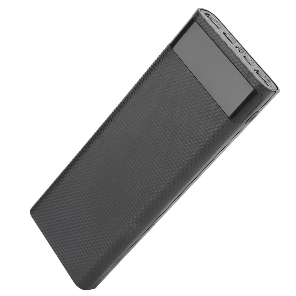 Lightweight 8 x 18650 Battery Storage Box DIY Portable Power Bank Jacking Accessoryblack
