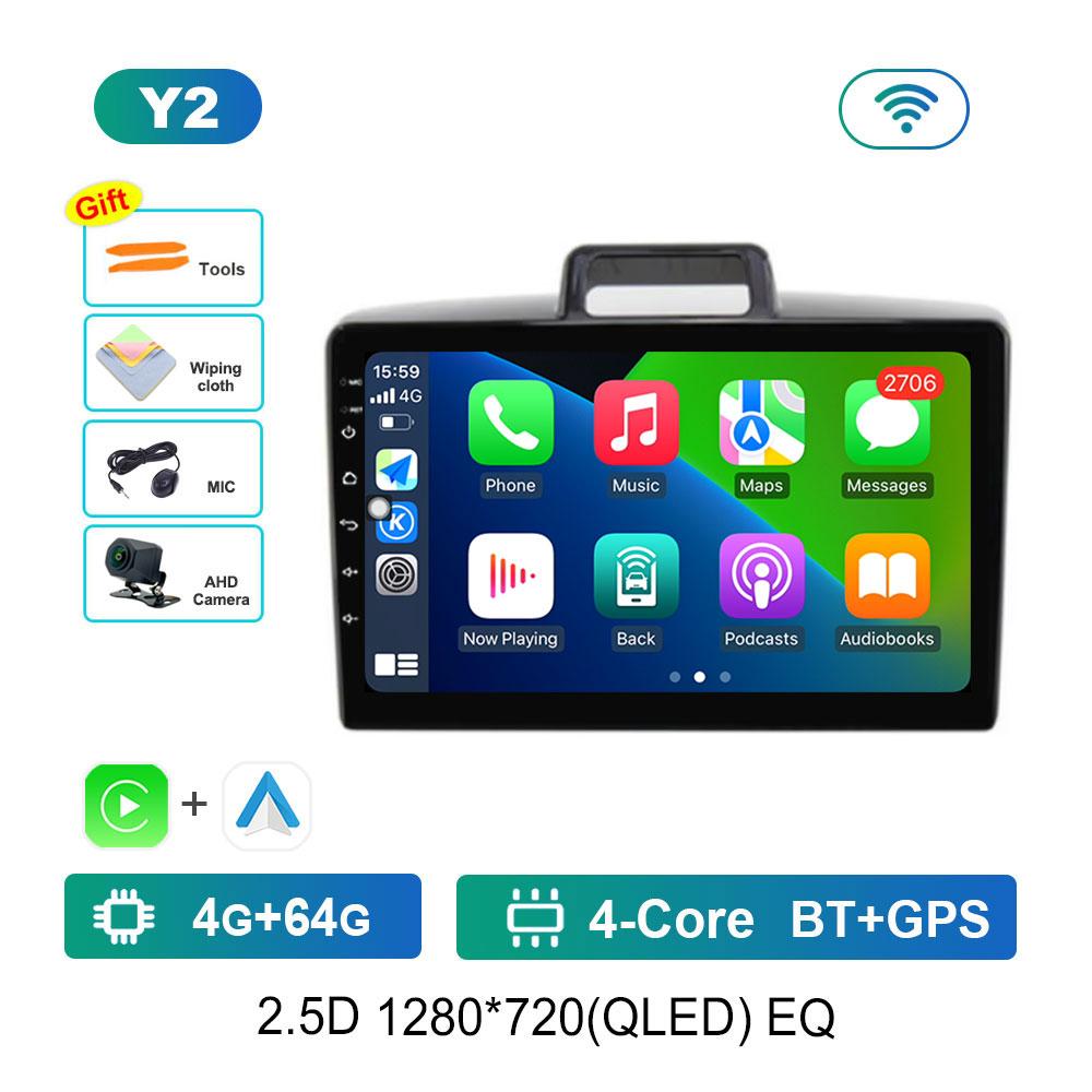 Navigation GPS Car Android 14 Intelligent System for Toyota Corolla Axio 2 Fielder 3 E160 2012 - 2021 HD Screen WiFi DSP Stereo