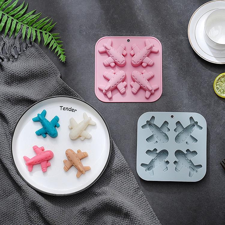 Mold Aircraft Silicone Thanksgiving Holiday Reusable Candy Cake Tray Baking