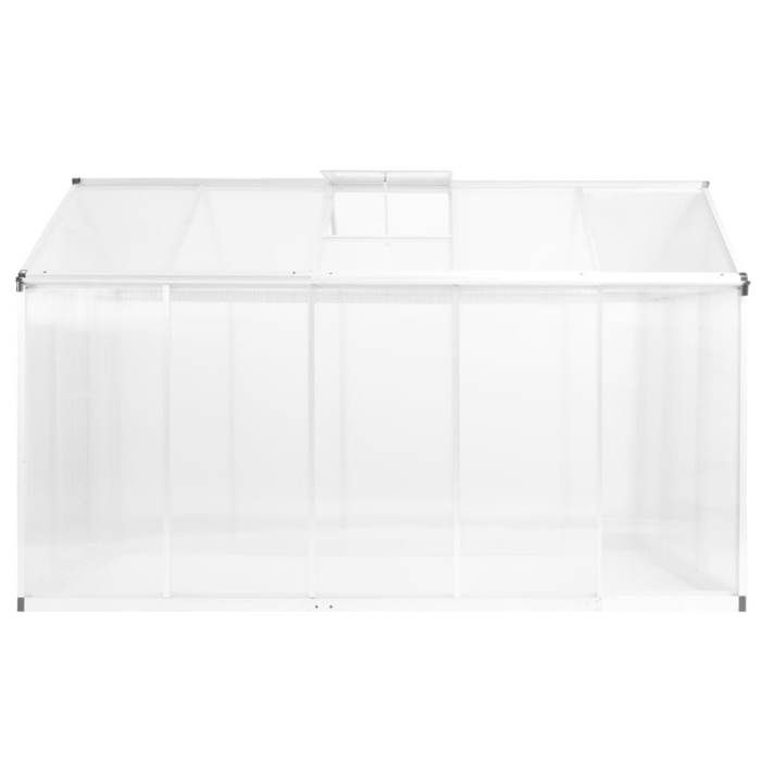 VidaXL Serre Aluminium 302x190x195 cm Serre de Jardin Légume Plante Jardinage 45215