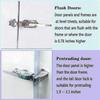 Walk In Freezer Door Latches Walk In Cooler Door Handle Latches Freezer Kit Heavy Duty with Key and Edition 1129