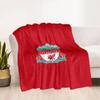 Liverpool Football Club Deken Warm Decor Geweldig Voor Kantoorstoel Bed Picknicks Vier Seizoenen Universeel Digitale Print