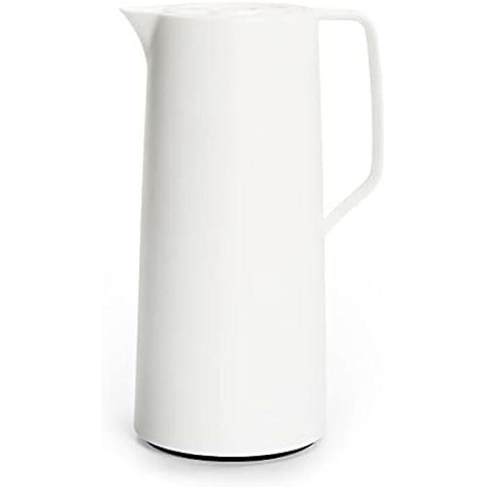 Pichet Isotherme EMSA MOTIVA - 1 L - Bouchon À Vis - Quick Press - Rétention De Chaleur - Boissons Chaudes 12h