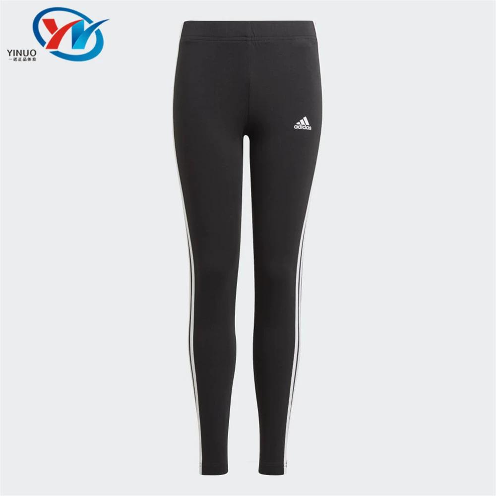 Adidas Women s Retro Striped Breathable Sports Casual Tight-Fitting Long Pants Gn4046 Gn 4046 / 128