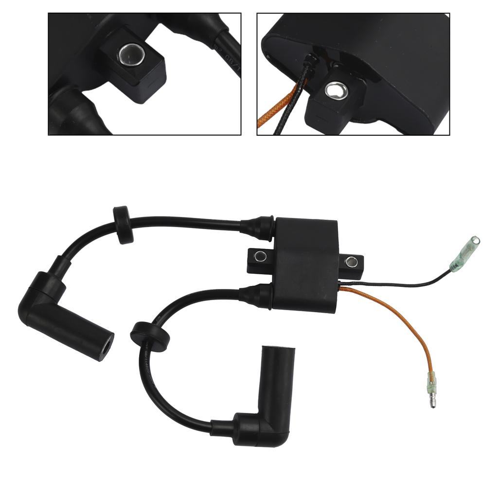 Ignition Coil Fit for Yamaha 9.9hp F9.9 F13.5Ahp F13.5A F15hp F15 25HP 66M-85570