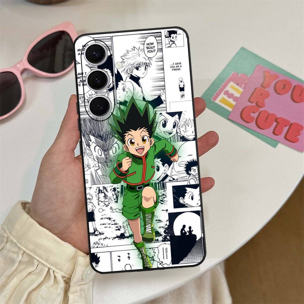 

Чехол для телефона с аниме Hunter X Hunter для Samsung S 24 Fe 25 Ultra Plus 20 Lite 21 30 22 23 24 22 Ultra 5G Fundas Samsung S25PLUS