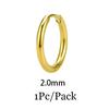 6/8/10/12mm Tiny Korean Small Stainless Steel Round Mini Little Good Huggie Hoop Earrings for Women Cartilage Piercing Loop Ring