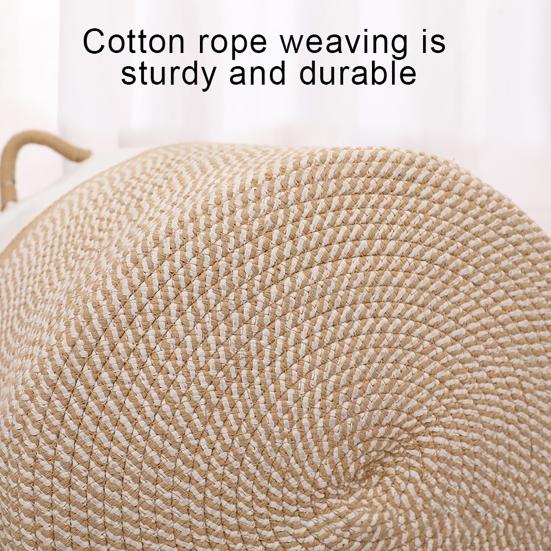 Storage Basket with Easy Carry Large Laundry Capacity Big Opening Handles Backet Home Clothes