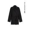 ELLASSAY Women's Wool Blend Belted Overcoat