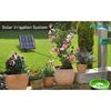 Solar Intelligent Irrigation Kit 6V 2W with Built-in 1800mAh Battery Irrigation for Potted Plants DIY Timed Watering Device