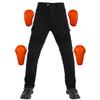 Pantalones Vaqueros para Motocicleta Con Protección de Armadura Nivel 2 CE Elásticos de Estiramiento Pantalones de Seguridad Hombre Mujer