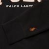 Polo Ralph Lauren Solid Color Hooded Pullover Casual Sweatshirt Men sweatshirt Black 710917886-006