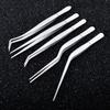 5 Pcs Kitchen Tweezer Tongs Stainless Steel Food Tongs Professional Chef Tweezers Set for Precise Gripping