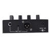 Balanced Mic Preamp 60db Gain Microphone Amplifier Enhance Sound Quality 48V Power XLR Output for Dynamic and Condenser Mic