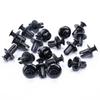 8mm Push Rivet Fastener Clips Universal Car Bumper Fender Liner Door Trim Panel Retainer Clamp with Screwdriver Removal Tool