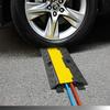 PVC Dual-Channel Speed Bump Cable Protector Board