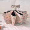 Fresh Flowers Sun Umbrella UV Protection Floral Umbrella Ultraviolet Automatic Umbrella  Rain Gear