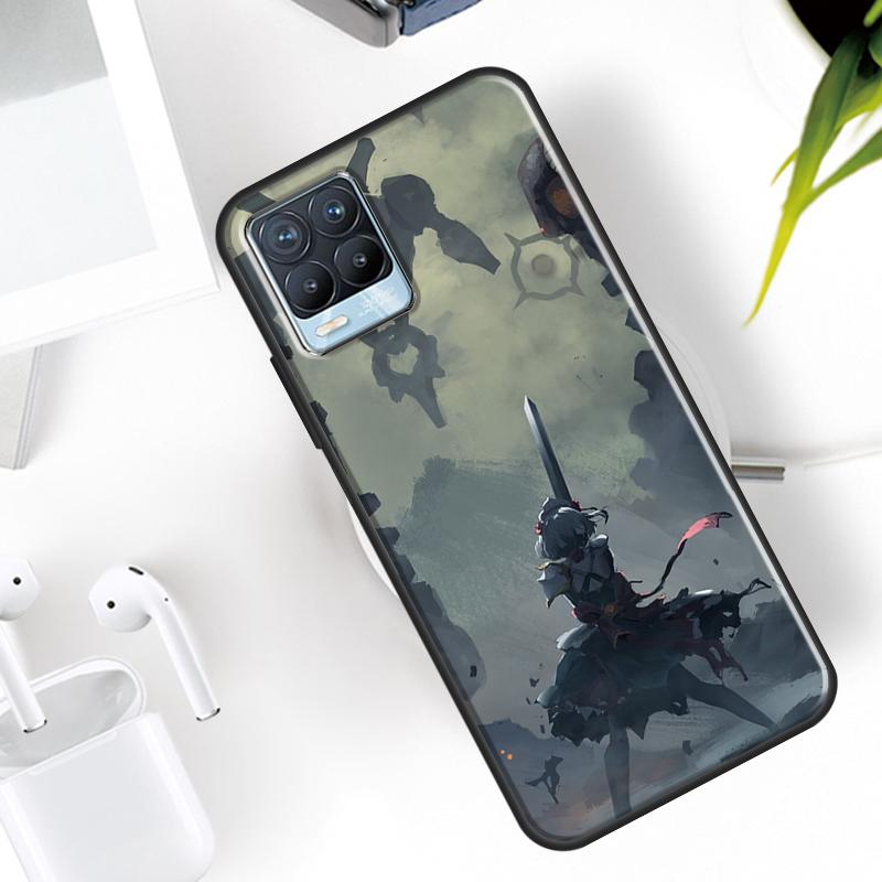 Anime Game Genshin Impact Case For Realme 15 11 12 13 14 Pro Plus C53 C55 C51 C25 C63 C61 C65 C67 C71 C75 GT6 GT7 Pro