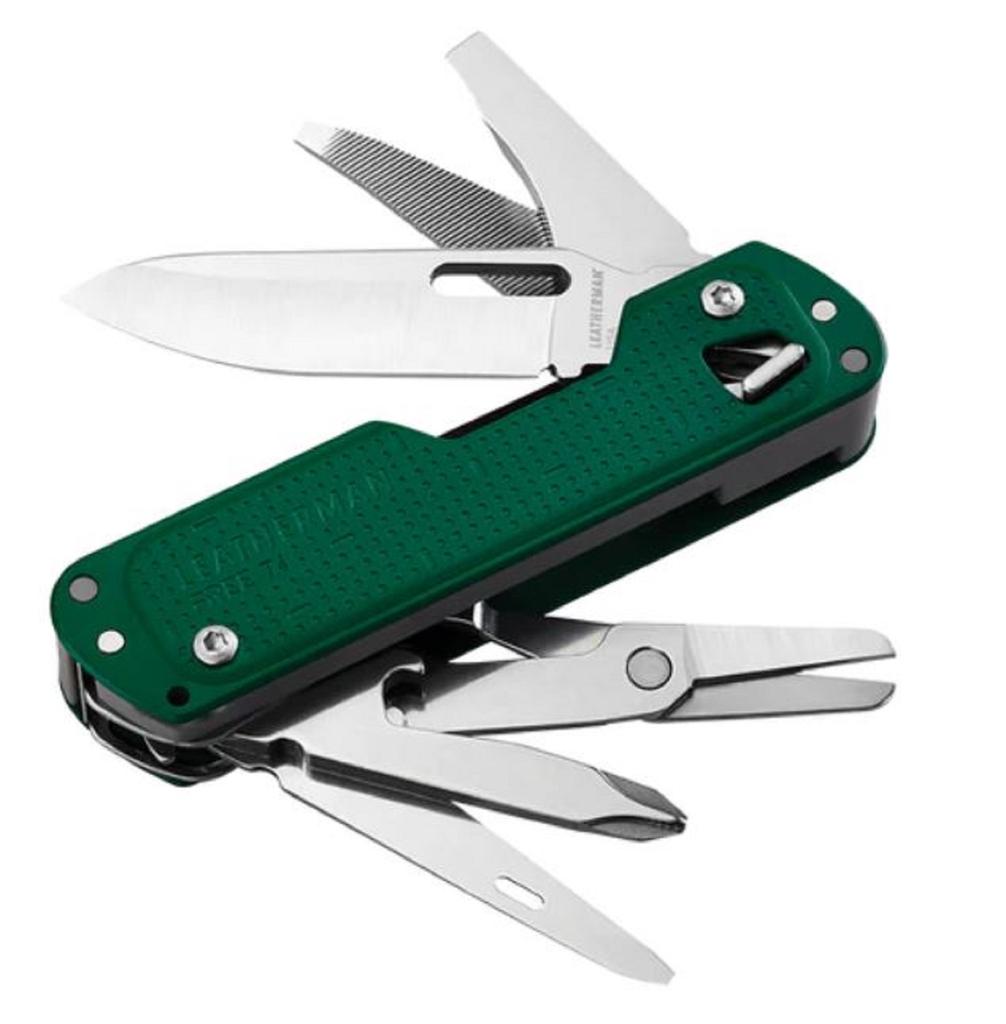 Leatherman YL832875 GRATIS T4 Multitool 12 Funktionen Evergreen (9228)