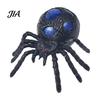 Anxiety Relief Gadget 1/4Pcs Halloween Glitter Spider Squeeze Toy, Stress Realistic Scary TPR Ball Party Fake Prank Toy Decoration Sensory Tools