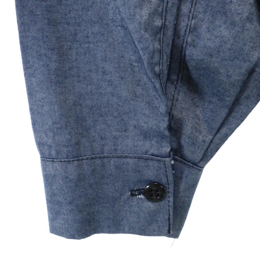 Fesutival 80s Vintage Long Sleeve Shirt M Blue Men's Used