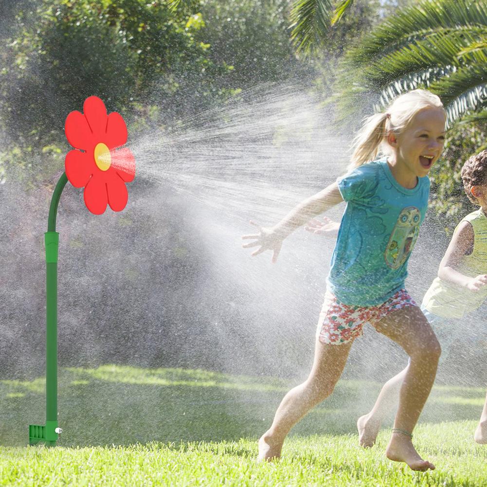 Crazy Daisy Sprinkler 360 Degree Rotating Funny Dancing Daisy Sprinklers Flower Shape Water Spray Toy for Watering Your Garden