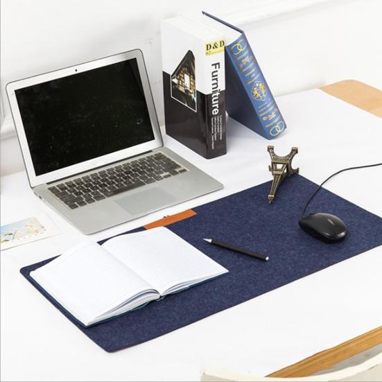 Mouse Mat Silky Protection No Odor Touch Environmental Ultra-thin Solid Pattern Non-slip Stain-resistant