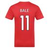 Wales Cymru Mens Bale 11 Polyester T-Shirt