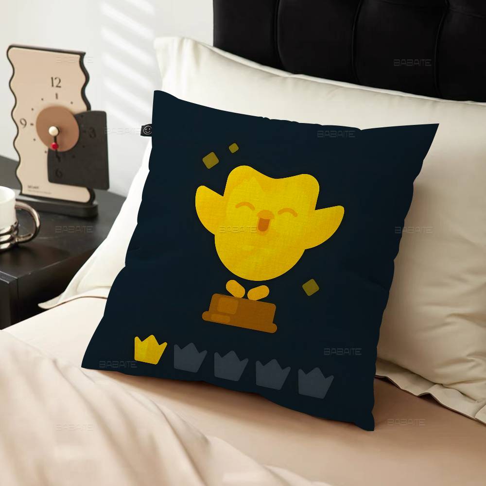 D-Duolingo Green pillow cover sofa cushion cover home room decoration children gift