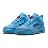 Air Jordan Spizike Low GS Houston Oilers Kids Sneakers Blue Football-Blue Fountain-Blue FQ3950-400