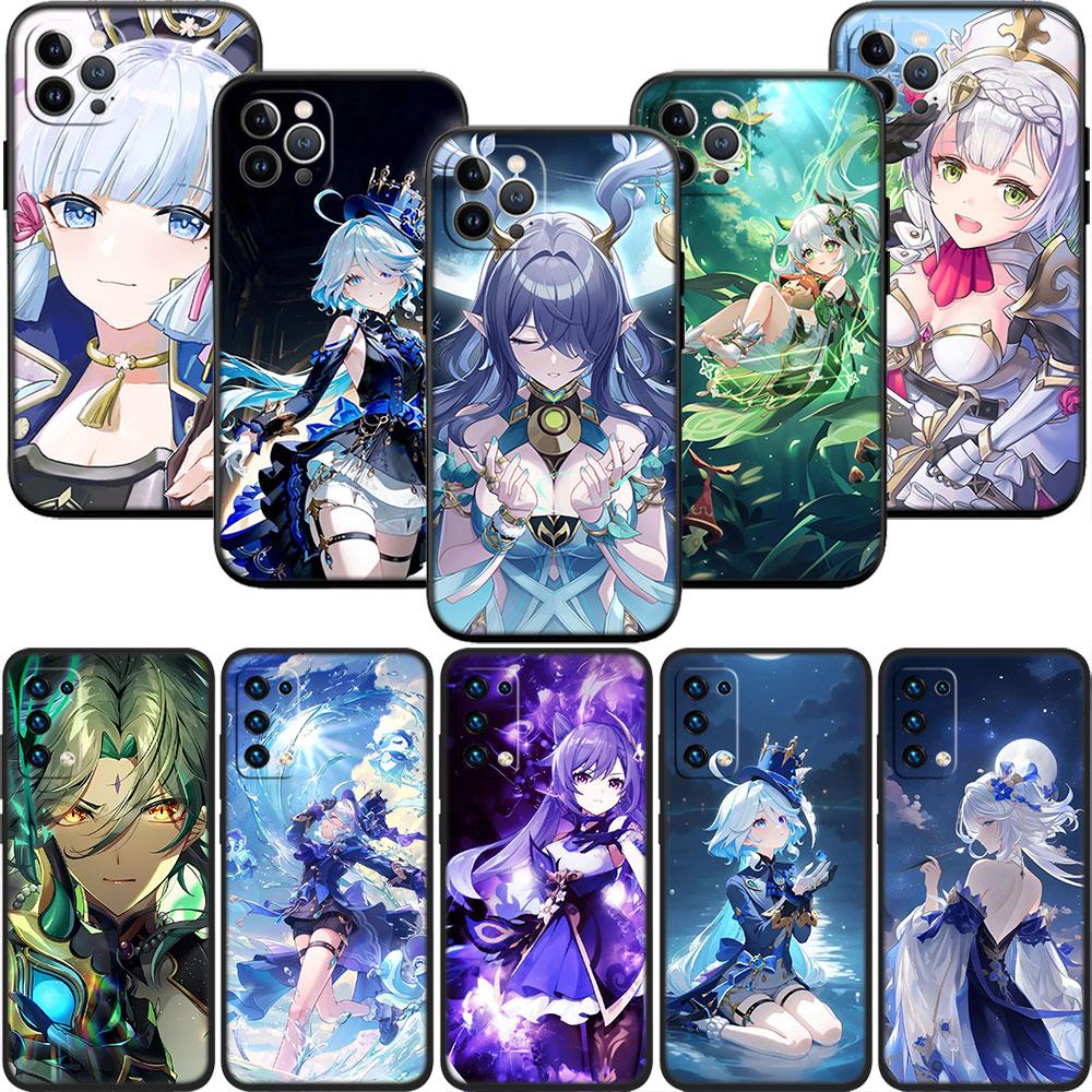 LO47 Genshin Impact Soft Shell Phone Case for Xiaomi Xiaomi Poco M4 M5 M6 M7 X3 X6 X7 F8 Ultra Pro GT NFC
