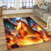 27 Stili Charizard Charmander Pokemon di Fuoco Cartone Animato Dracaufeu Tappeto per Camera da Letto Soggiorno Casa Decorazione Divano, Tappetino