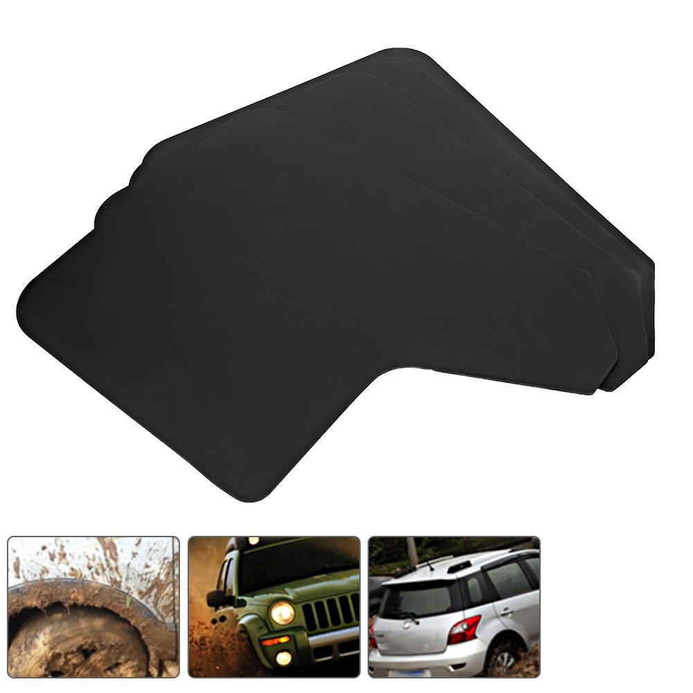 4Pcs Universal Mudguard Cover Mud Flap Guards Fenders Fit for Subaru Forester MF12BASBLK