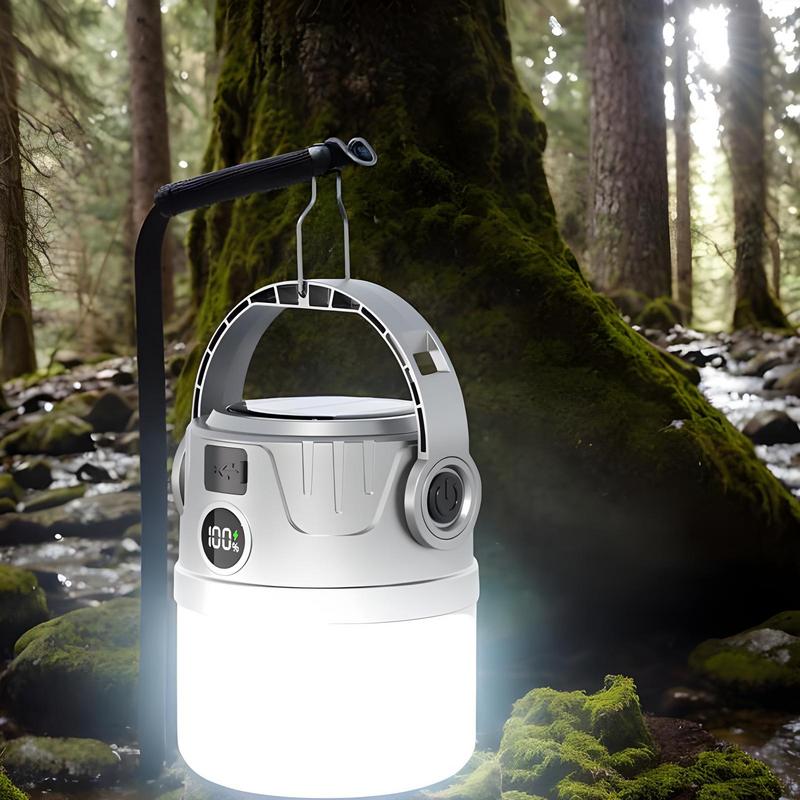 Camping Lantern Rechargeable Portable Led Camping Lantern Waterproof Foldable Lights For Outdoor Home Hiking Night Use