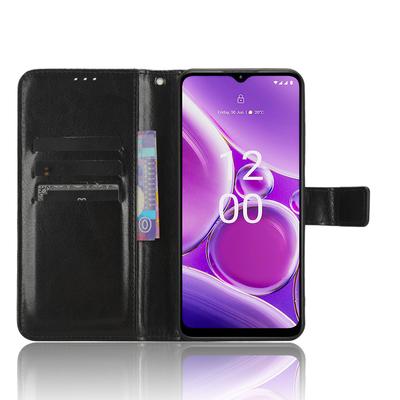 Pentru Nokia G42 Husă tip folio cu clapă din piele PU Textură Crazy Horse Stand Portofel Husă de telefon