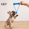 Easy Clean Dog Toy Chew with Rope, Dental Cleaning Stick for Puppy, Bite Interactive Teeth Grinding Small Middle Large Dogs Pet Toothpaste Compatible