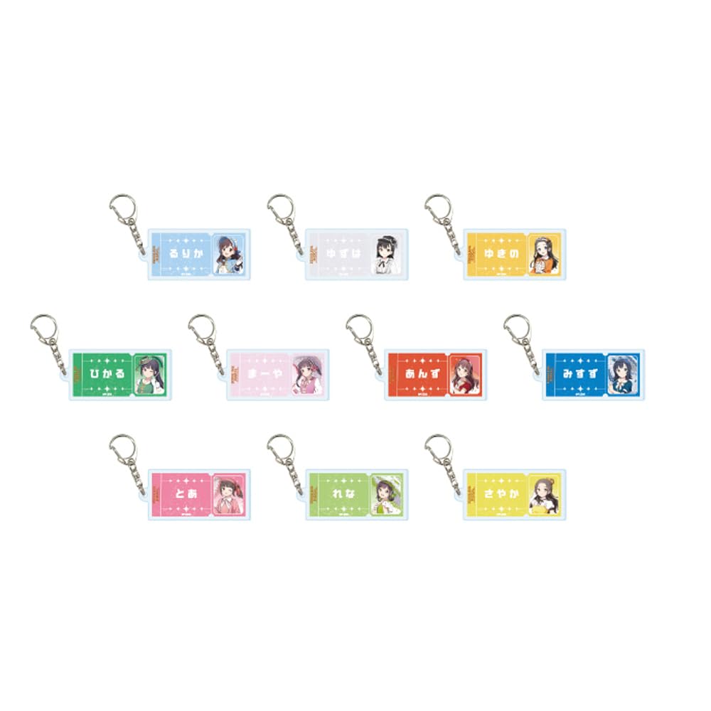 Школьный идол-мюзикл 06 Версия Парада. [Оригинальная иллюстрация] Полный набор акриловых брелоков (Коробка из 10 шт.)