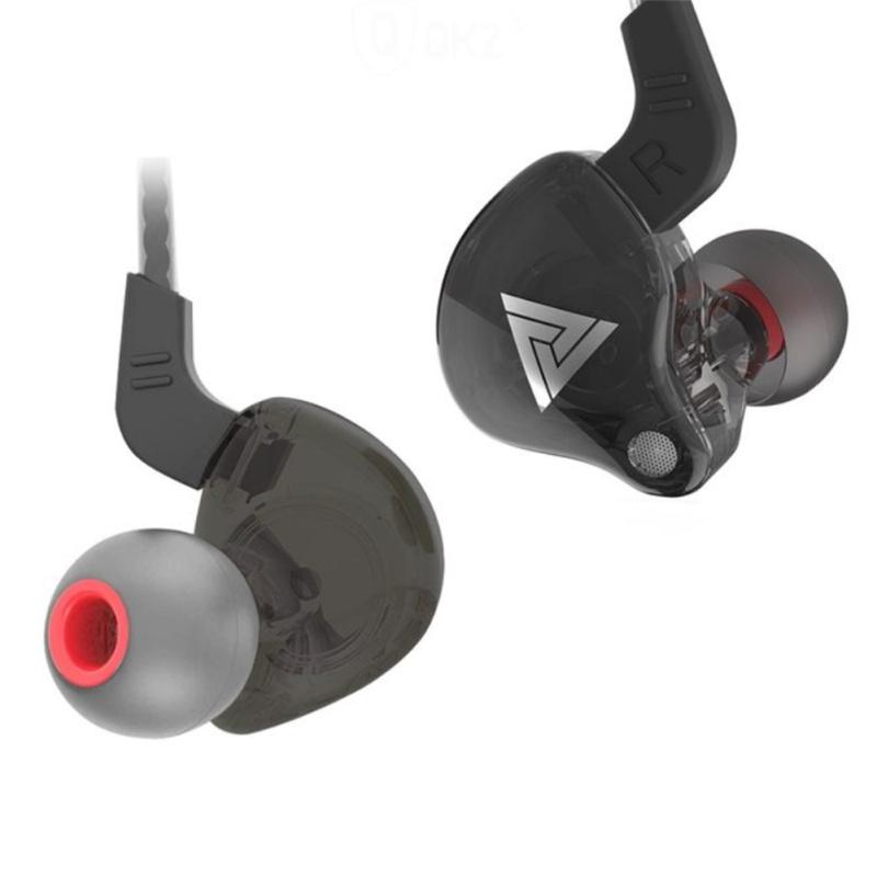 Qkz Ak6 Copper Driver Hi-fi Sports Headphones 3.5mm In-ear Earphone For Running With Microphone