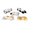 Yakushigama Cat Napping Chopstick Rests Set